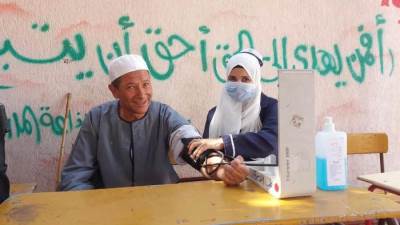 الرعاية الصحية تواصل إطلاق مبادرتها "انتخب واطمّن" للتأمين الطبي للانتخابات بمحافظات تطبيق التأمين الصحي الشامل