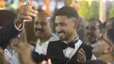 صدى العرب والسوق العربية ترصدان مشاهد الزفاف الأسطوري لعائلة إمام في دناصور