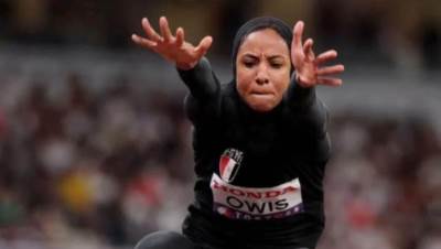 ذهبية إسراء عويس  تكتب تاريخًا جديدًا لألعاب القوى المصرية