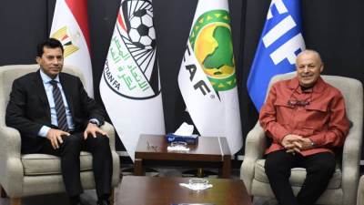 وزير الرياضة يلتقي ابو ريده لدعم المنتخبات القومية والناشئين وأكتشاف الموهوبين