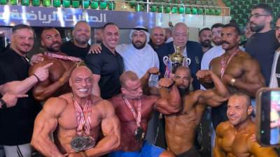 منتخب مصر لكمال الاجسام يهدي فوزه ببطولة العالم للرئيس السيسي 