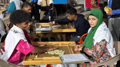 بدعم وزارة الشباب والرياضة.. مشاركة نسائية ودمج ذوي الهمم يرسخان مكانة دوري شاي ربيع للطاولة والدومينو