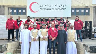 بالتعاون مع سفارة سلطنة عمان بالقاهرة.. العُمانية للأعمال الخيرية تُدخل آلاف الخيام إلى قطاع غزة