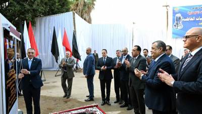 رئيس الوزراء يفتتح مصنع إنتاج الطلمبات الغاطسة بشركة قها للصناعات الكيماوية التابعة لوزارة الإنتاج الحربي