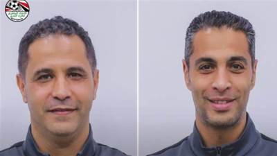 أمين عمر ومحمود عاشور في معسكر إعداد الحكام المرشحين لكأس العالم 2026