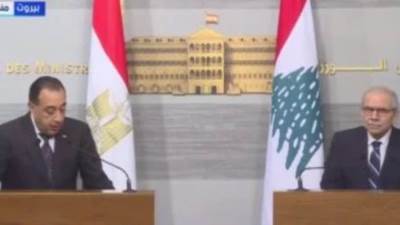 مدبولى: زيارتى إلى لبنان تؤكد عمق العلاقات والإرادة السياسية لتعزيز التعاون