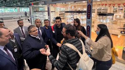 اللجنة العليا للتفتيش الأمني والبيئي تتفقد مطار الأقصر الدولي وتتابع إجراءات تشغيل البالون الطائر بالبر الغربي بالأقصر 