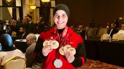 ١٢ ميدالية جديدة لمصر في البطولة العربية لرفع الأثقال بقطر