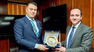 «هيئة المحطات النووية » تكرم الزميل «محمد إبراهيم»