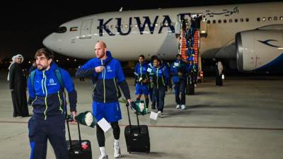 "الكويتية".. نقلت فريق مارسيليا إلى الكويت للمشاركة في بطولة السوبر الفرنسي