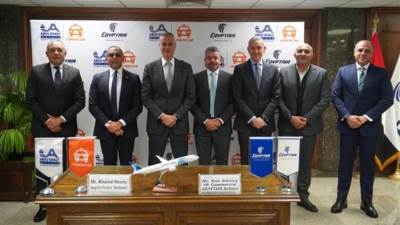 مصر للطيران توقع بروتوكول تعاون مع مجموعة أبو غالي موتورز لتعزيز تجربة سفر عملاء درجة رجال الأعمال