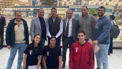 اتحاد ألعاب القوي يكرم أبطاله بحضور فوده وعبد العظيم  ومجلس الإدارة 