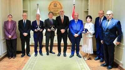 وزير التعليم يبحث مع وفد البرلمان اليابانى وسفير اليابان مواصلة تعزيز التعاون المشترك