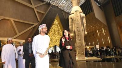 وزير خارجية سلطنة عُمان المتحف المصري الكبير الصرح الذي يجسد عراقة التاريخ المصري وإسهاماته في الحضارة الإنسانية 