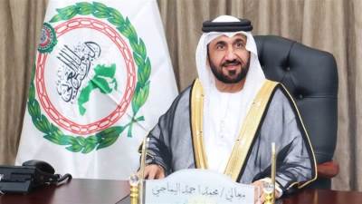 رئيس البرلمان العربي يهنئ سلطان عُمان بذكرى توليه مقاليد الحكم