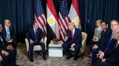 بث مباشر .. لقاء الرئيس السيسي وترامب على هامش منتدى دافوس