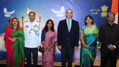 بمشاركة حكومية ودبلوماسية واسعه.. القاهرة تحتفي بالعيد الوطني لجمهورية الهند 