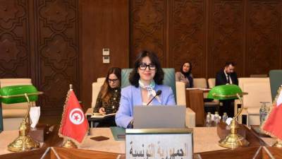 ضحى الشويخ: موقف تونس ثابت في دعم حقوق الشعب الفلسطيني
