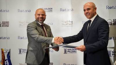 جولدن بيلرز توقّع اتفاقية مع شركة روتانا لإدارة الفنادق لتتولى إدارة وتشغيل فندق" سوار"