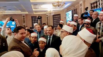 بمشاركة ١٠ آلاف من أبناء بني سويف.. النائب محمد فاروق يرعى مسابقة أصوات من السماء لاكتشاف جيل جديد من مقرئ القرآن الكريم 