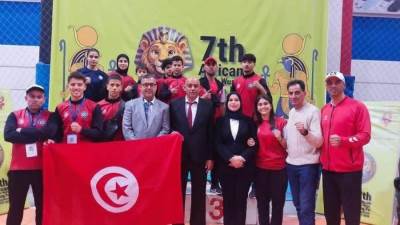 سفارة تونس بالقاهرة تهنئ أبطال "الووشو كونغ فو" بعد تألقهم في البطولة الإفريقية