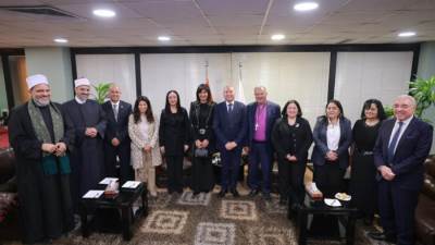 مايا مرسى تشهد حفل توزيع جوائز القس صموئيل حبيب للتميز في العمل الاجتماعي والتطوعي