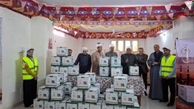 الأوقاف و«مصر الخير» توزعان 100 ألف كرتونة غذائية بمناسبة شهر رمضان بمحافظات الجمهورية