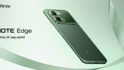 سعر ومواصفات هاتف انفينيكس Note Edge.. أول هاتف فى العالم بمعالج MTK D7100 5G