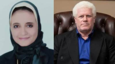 المهندس حاتم الجوهري يهنئ المهندسة منى رزق بفوزها بعضوية مجلس إدارة نقابة المهندسين 