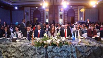 التنمية المحلية تشهد مؤتمر "إطلاق الرؤية الاستراتيجية للتنمية المحلية المتكاملة لمحافظات الفيوم وبني سويف والأقصر وأسوان" حتى عام 2040