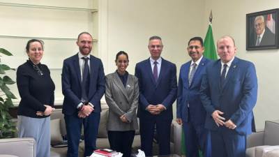 رئيس قطاع فلسطين والأراضي العربية المحتلة يلتقي وفد منظمة أطباء بلا حدود