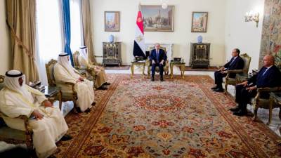 الرئيس السيسى يستقبل وزير خارجية الكويت ويؤكد رفض مصر القاطع لأي اعتداء على سيادة الدول العربية