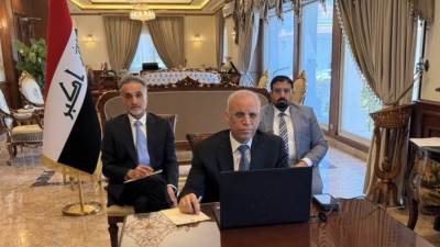 الدكتور قحطان طه خلف يترأس وفد العراق في الاجتماع الطارئ لوزراء الخارجية العرب