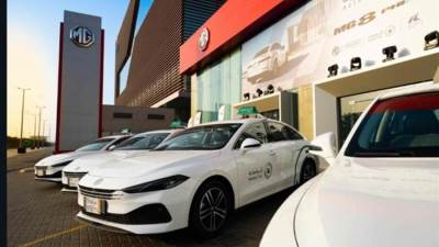 ’إم جي موتور الشرق الأوسط‘ تعزّز تبنّي مركبات الطاقة الجديدة إقليمياً عبر اعتماد سيارات الأجرة من نوع MG 8 PHEV في المملكة العربية السعودية