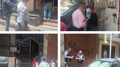 حملة مرور على عقارات العمرانية الشرقية لمتابعة ملفات التصالح