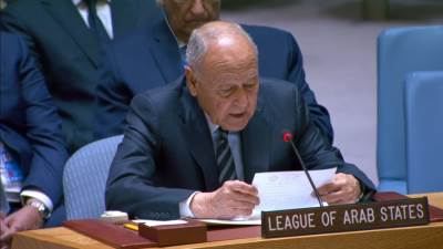 أبو الغيط أمام مجلس الأمن إسرائيل تتبنى أجندة الحرب المستمرة وقضم الأراضي ولا رؤية لديها للسلام