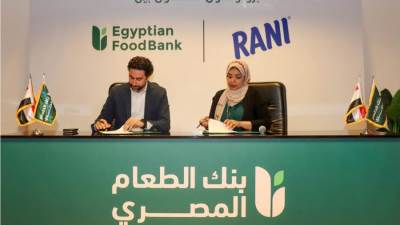 بنك الطعام المصري يتعاون مع راني للمرطبات لتعزيز الدعم الغذائي وتوفير العصائر للمستفيدين
