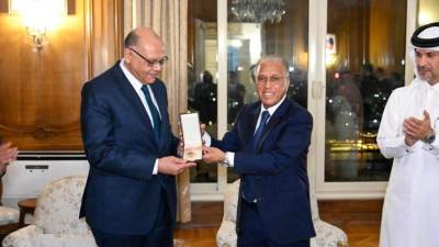 سفير المغرب محمد آيت وعلي: تكريم ياسر عثمان يعكس عمق العلاقات مع مصر