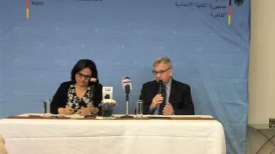 السفير الألماني بالقاهرة: دعم قوي لإعادة إعمار غزة وتأكيد على الحل الدبلوماسي للأزمة الإيرانية