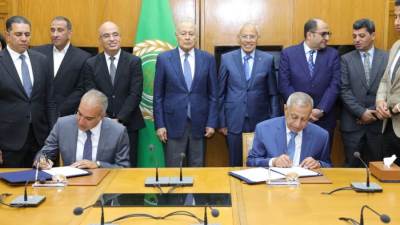 بحضور "أبو الغيط".. الأكاديمية العربية توقع مذكرة تفاهم مع شركة "إمكان مصر"