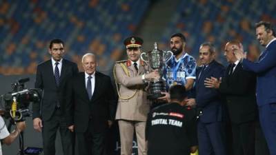بحضور كبير الياوران نائبًا عن رئيس الجمهورية.. وزير الشباب والرياضة يشهد تتويج بيراميدز بكأس مصر