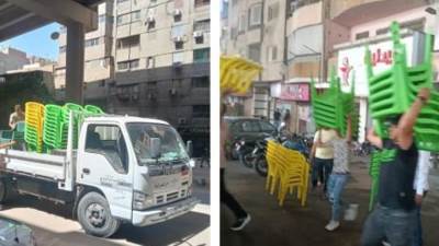 رفع ١٦٨ حالة إشغال في حملة مكبرة بشارع "ترعة الزمر" بحي العمرانية