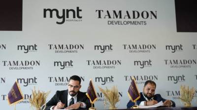 شركة «TAMADON DEVELOPMENTS» تتعاقد مع «MYNT Hospitality» لإدارة وتشغيل سلسلة مشروعات فندقية مميزة بالسوق المصري