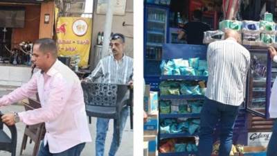 حي العمرانية يرفع 114 حالة إشغال في حملة مكبرة بشارع خاتم المرسلين