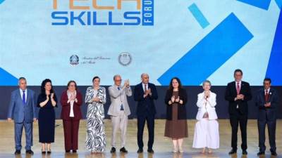 وزير التعليم ونظيره الإيطالي يشهدان الجلسة الختامية لمنتدى التعليم التقني والمهني لدول البحر المتوسط