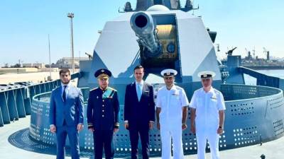 الفرقاطة الروسية "الأدميرال كاساتونوف" تزور الإسكندرية في إطار التعاون العسكري بين مصر وروسيا