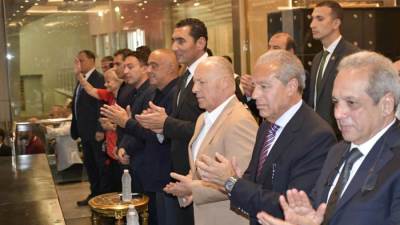 وزير الشباب والرياضة يشهد حفل تكريم المنتخب الوطني باستاد القاهرة بعد الإنجاز التاريخي في كأس العالم