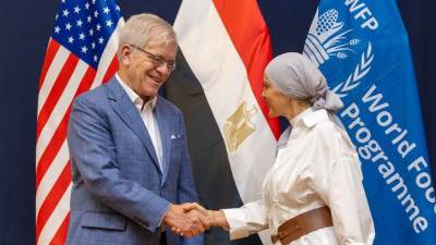 الولايات المتحدة تقدم 24 مليون دولار لبرنامج الأغذية العالمي لدعم اللاجئين السودانيين في مصر