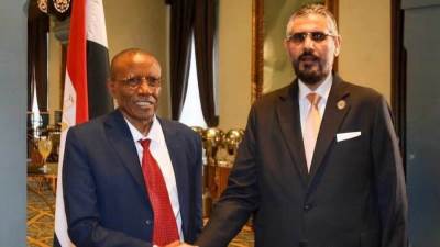 السفير الليبي بالقاهرة  يشارك في احتفالية عيد الإستقلال لجمهورية تشاد 