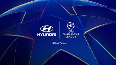 شركة هيونداي موتور تصبح الشريك الرسمي للسيارات في دوري أبطال أوروبا